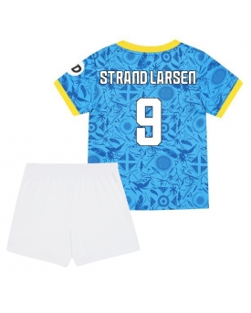 Billige Fotballdrakt Wolves Jorgen Strand Larsen #9 Replika Tredjedraktsett Barn 2025-26 Kortermet (med bukser)